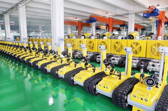 El precio de los robots de extinción de incendios eléctricos y diesel China Factory