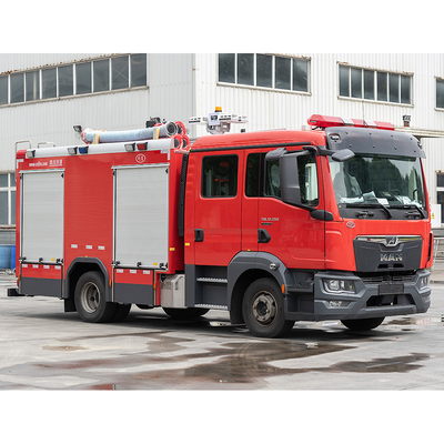 MAN 3T Pequeña espuma de aguaCisterna camión de extinción de incendios Vehículo especializado China Manufacturer