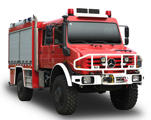 Unimog 4X4 Salvamento forestal Camión de combate a incendios Precio Vehículo especializado China Fábrica