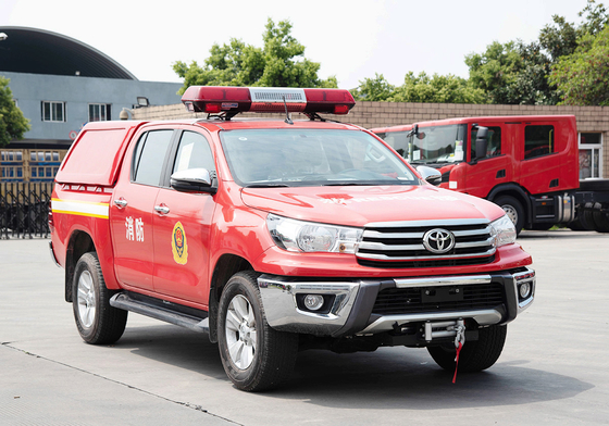Toyota Vehículo de Intervención Rápida Riv Pick-up Camión de Bomberos Vehículo especializado China Manufacturer