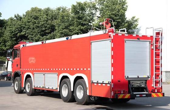 Sinotruk HOWO 25T Espuma de agua Combate de incendios Camión de buena calidad Vehículo especializado China Fábrica