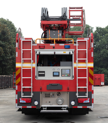 Hombre 18m escalera aérea camión de rescate de bomberos de combate de vehículos especializados China fábrica