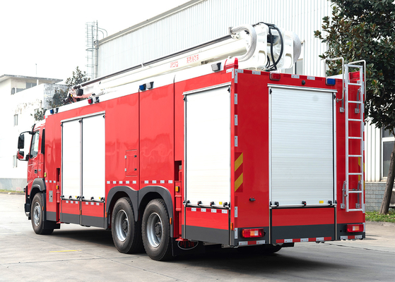 Volvo 25m Torre de agua-espuma-polvo camión de bomberos de buena calidad especializado en China fabricante