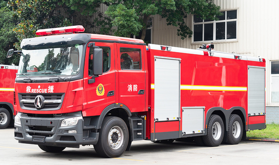Beiben Tanque de agua de 16 toneladas Camión de combate a incendios Precio Vehículo especializado China Fábrica