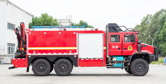 FAW Jiefang todo terreno de rescate camión de combate a incendios vehículo especializado China fábrica