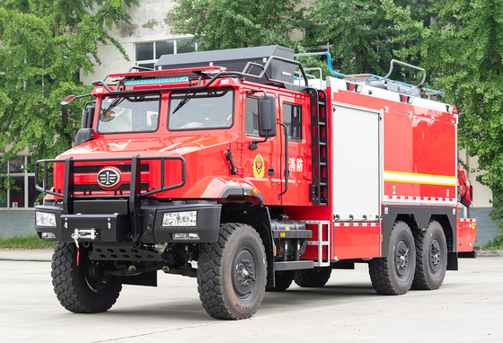 FAW Jiefang todo terreno de rescate camión de combate a incendios vehículo especializado China fábrica