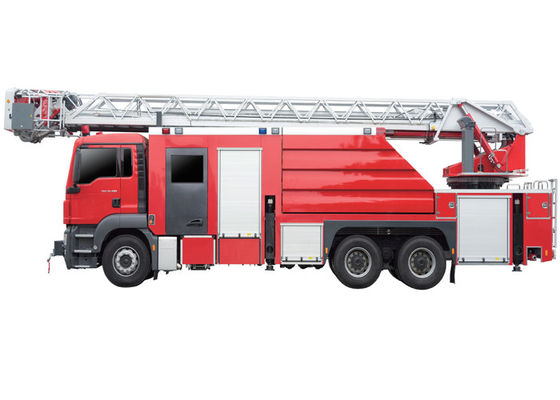 Sinotruk HOWO 32m escalera aérea camión de rescate de bomberos de combate de vehículos especializados precio China fábrica