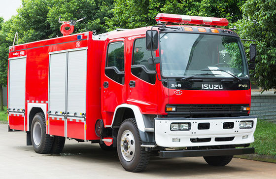 ISUZU 6T tanque de espuma de agua camión de bomberos de buena calidad vehículo especializado China Manufacturer
