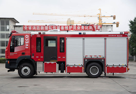 SAIC-IVECO multifuncional comprimió el coche de bomberos de los Cafs de la espuma