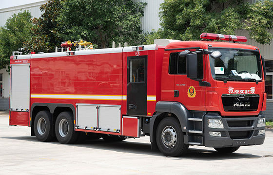 Vehículo de lucha contra incendios de la industria pesada Precio Camión de bomberos de rescate con chasis MAN China Factory