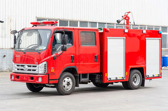 Camión blando de la lucha contra el fuego del agua de Foton pequeño con la cabina doble de la fila