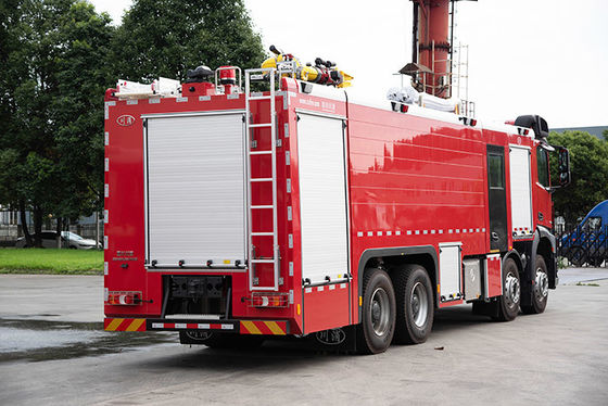 18000L Mercedes Benz Heavy Duty Fire Truck con poder de caballo 580