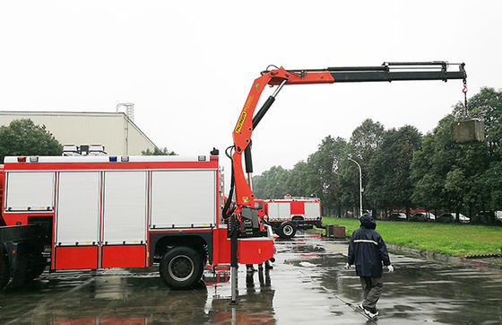 Coche de bomberos especial del rescate del HOMBRE de Alemania con el torno y grúa y generador