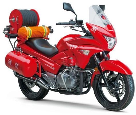 Motocicleta de SUZUKI Fire Fighting ATV con el sistema de la niebla del agua