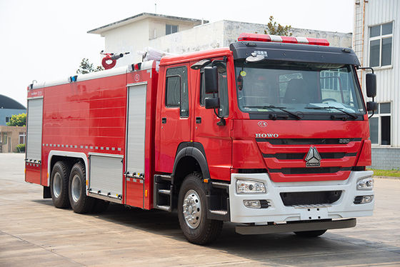 Sinotruk HOWO 16T tanque de agua camión de combate a incendios motor de bomberos buen precio China fábrica