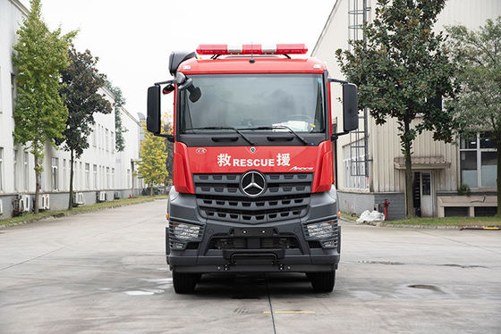Abastecimiento de agua del camión de Mercedes Benz Heavy Duty Fire Fighting para los altos edificios