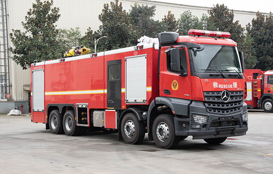 Abastecimiento de agua del camión de Mercedes Benz Heavy Duty Fire Fighting para los altos edificios