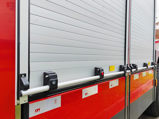 Puertas de rodillo de aluminio para vehículos Puertas de persianas de rodillo para camiones de bomberos Precio China Factory